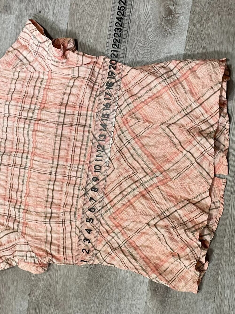 Button Down Plaid Blouse - Picture 3 of 11